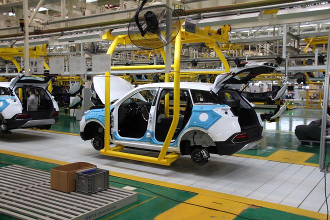 工况续航255km 猎豹CS9 EV长沙工厂下线 新能源领域再添新军