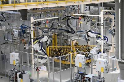 个性、开放、互联 宁波杭州湾新区吉利汽车SEA浩瀚工厂锂电池技术入选'未来工厂'